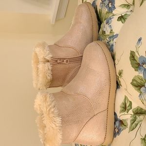 ◇Shoe Sale◇ Girls shimmery Pink Boots